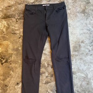 Alexander Wang Black Skinny Jeans 26